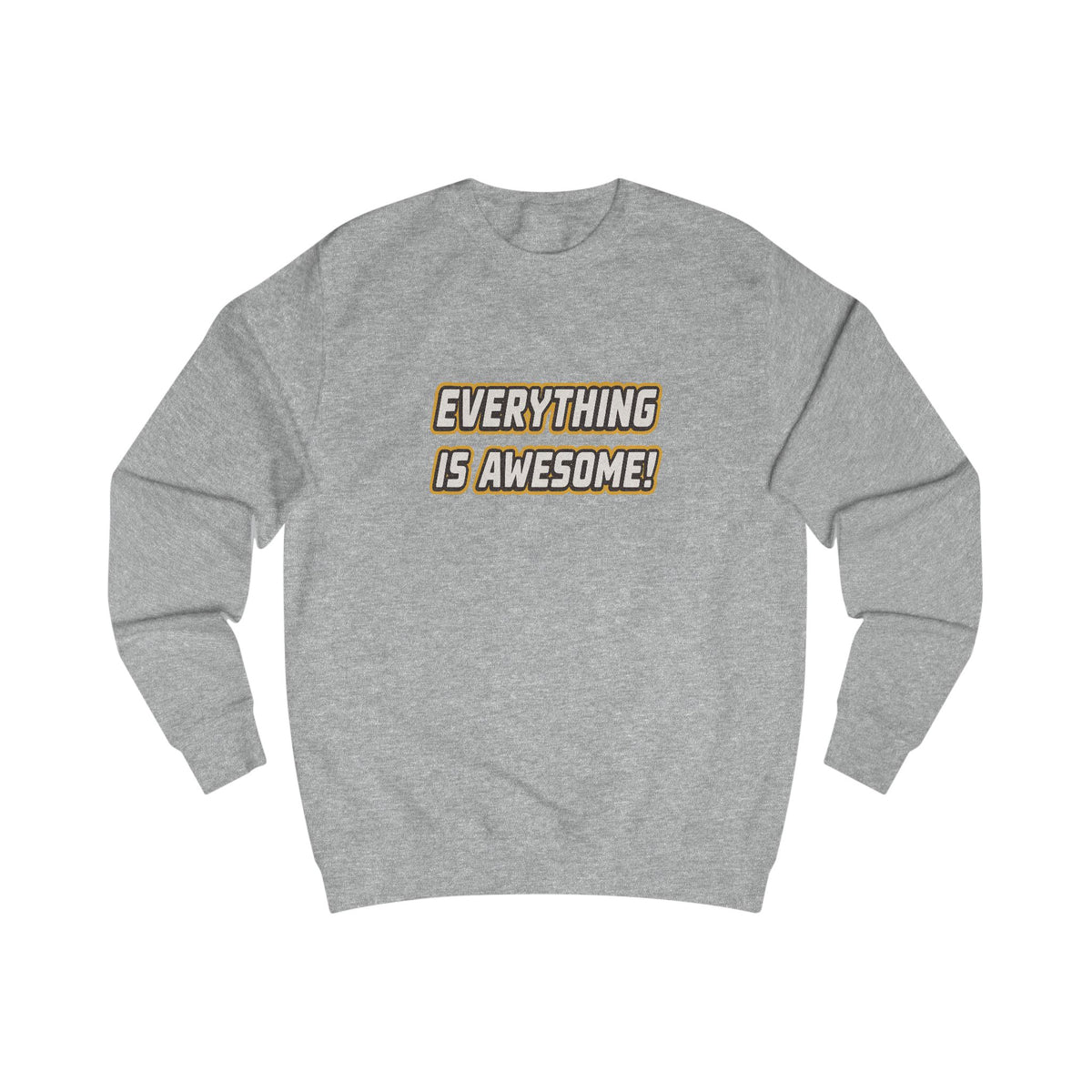 Everything is Awesome! — The LEGO Movie-Inspired Retro Sweatshirt (Light)