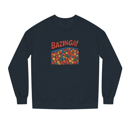 Bazinga! Ball Pit — Big Bang Theory Retro Sweatshirt (Dark)