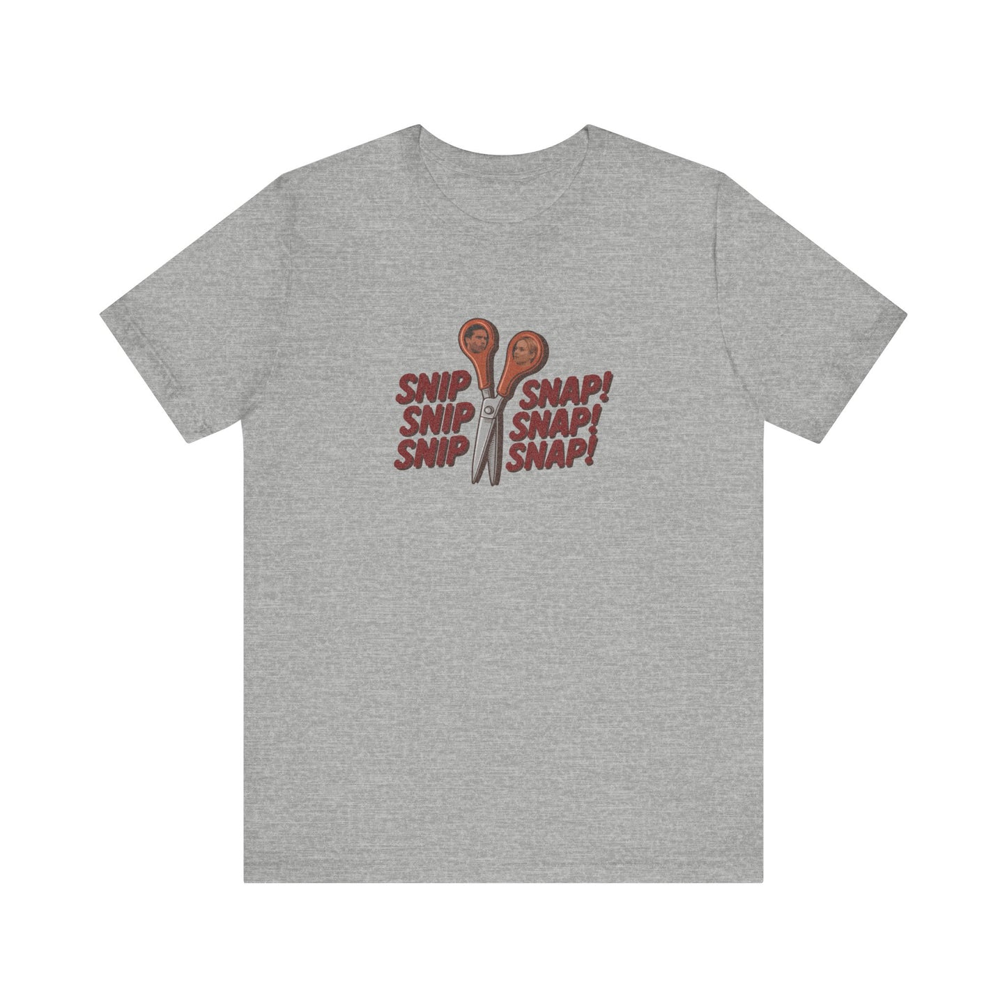 Snip Snap! — Michael Scott Vasectomy Retro Tee (Light)