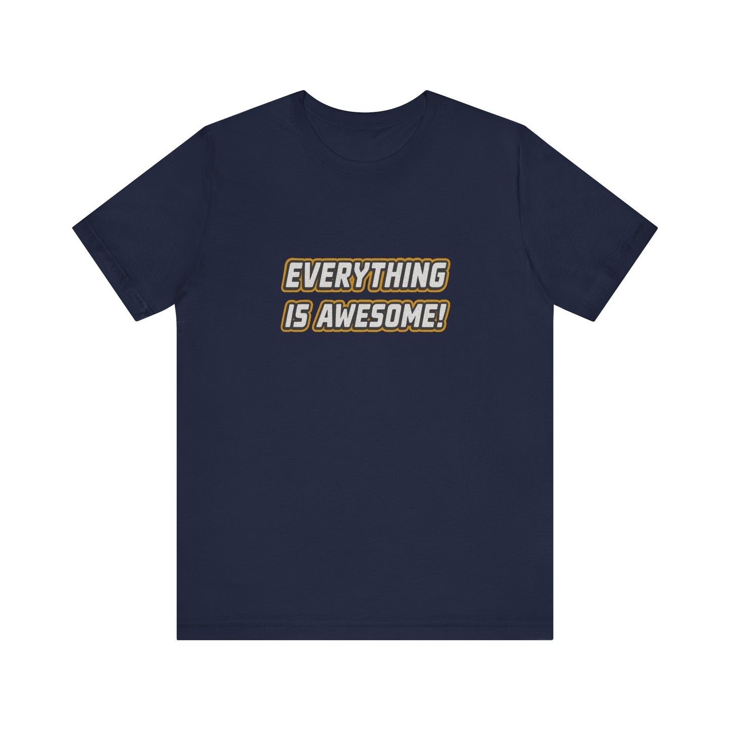 Everything is Awesome! — The LEGO Movie-Inspired Retro Tee (Dark)