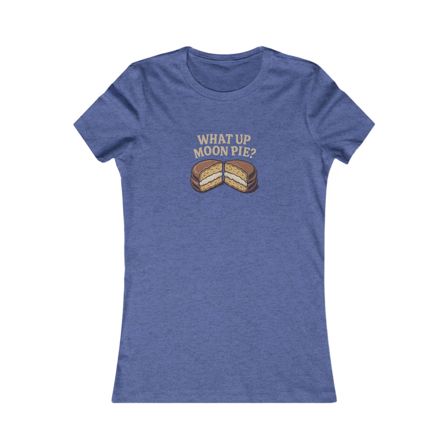 What Up, Moon Pie? — Big Bang Theory Women's Tee (Dark)