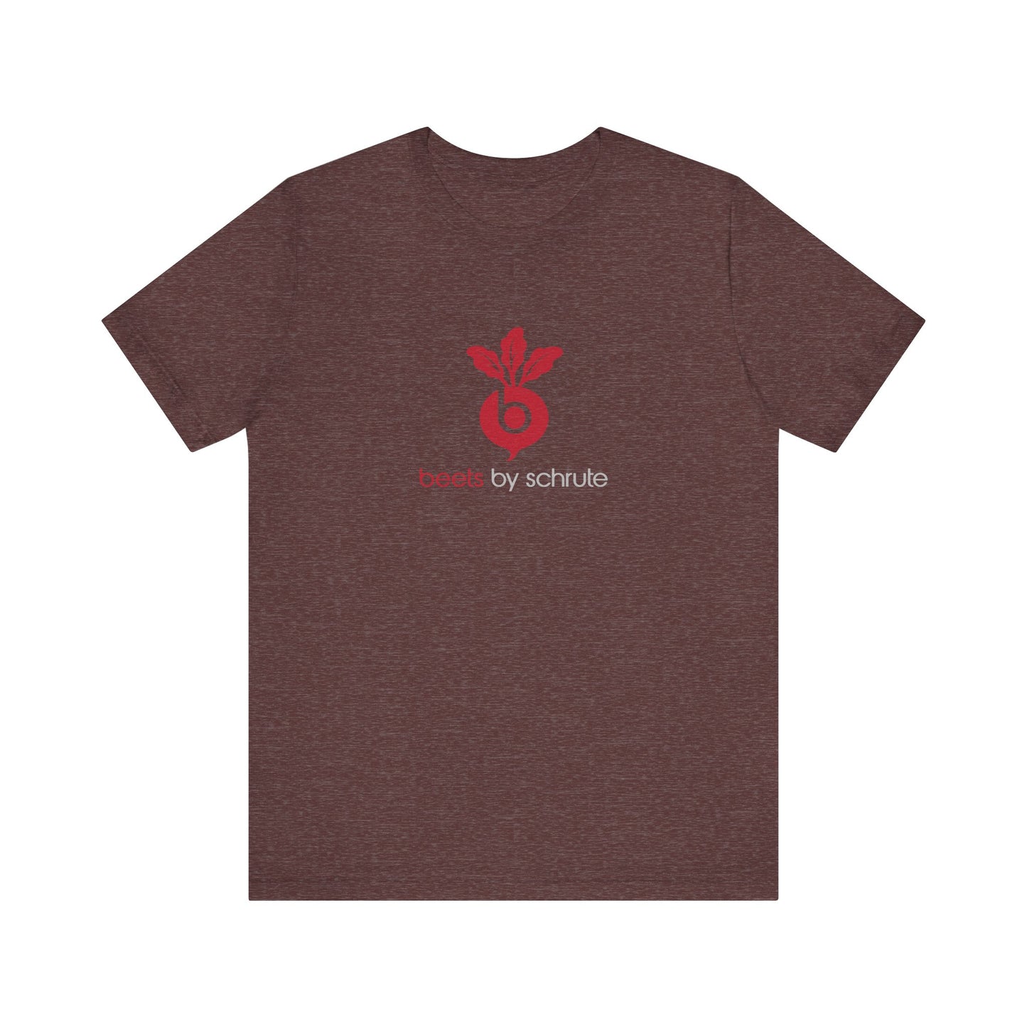 Beets by Schrute Parody Brand — The Office Retro Tee (Dark)