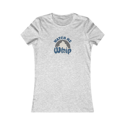 Watch Me Whip — Retro Thanksgiving Women's Tee (Light)