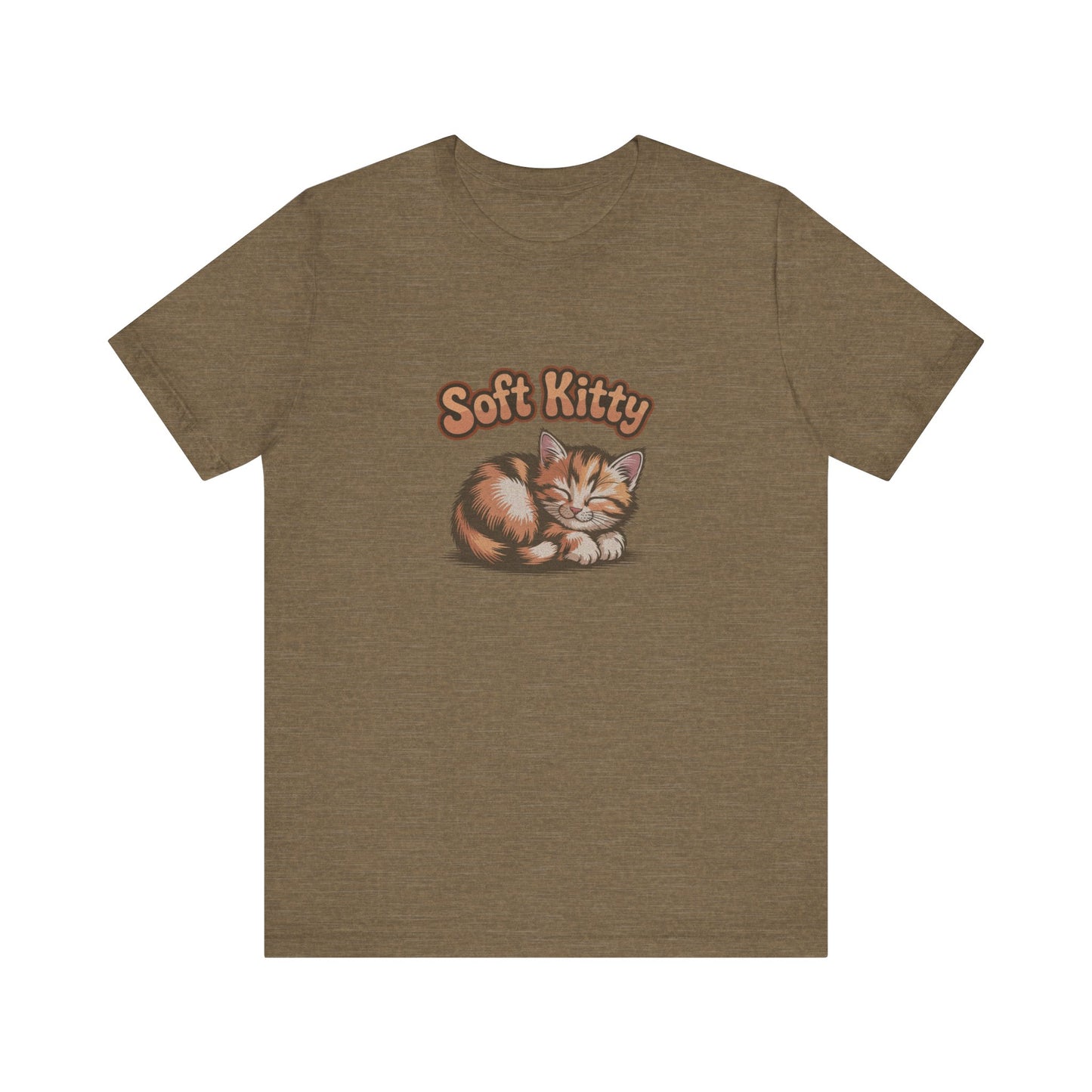 Soft Kitty Sick-Day Lullaby — Big Bang Theory Retro Tee (Light)