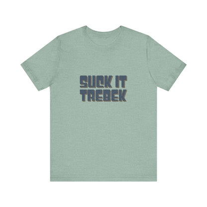 Suck It Trebek — SNL Celebrity Jeopardy Sketch Retro Tee (Light)