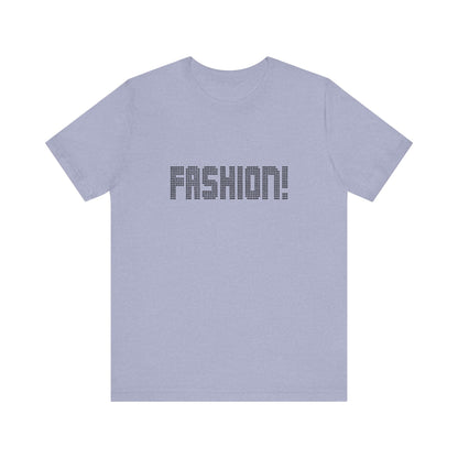 FASHION! — Psych Faux Rhinestones Retro Tee (Light)