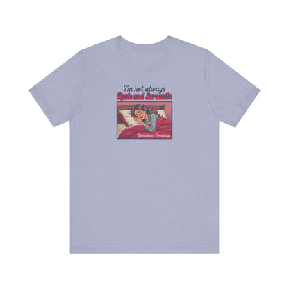 I'm Not Always Rude and Sarcastic — Retro Tee (Light)