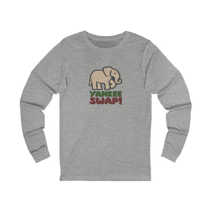 Yankee Swap! Christmas Party — Michael Scott Retro Long Sleeve (Light)