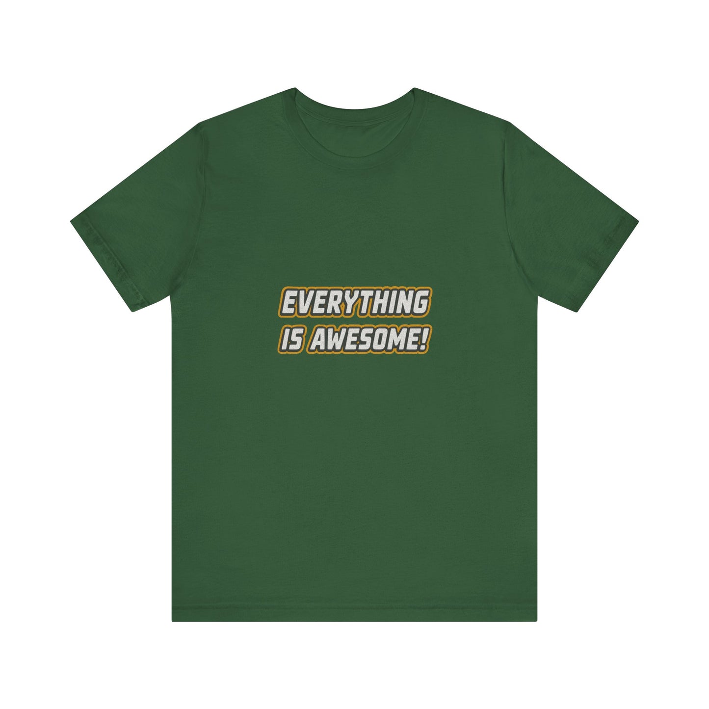 Everything is Awesome! — The LEGO Movie-Inspired Retro Tee (Dark)