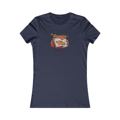 I'm Surrendering to Fun — Fun with Flags Retro Women's Tee (Light)