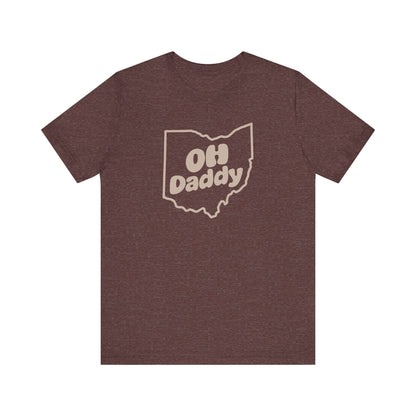 OH Daddy Shirt — Funny Ohio Dad Gift, Retro Pun Tee