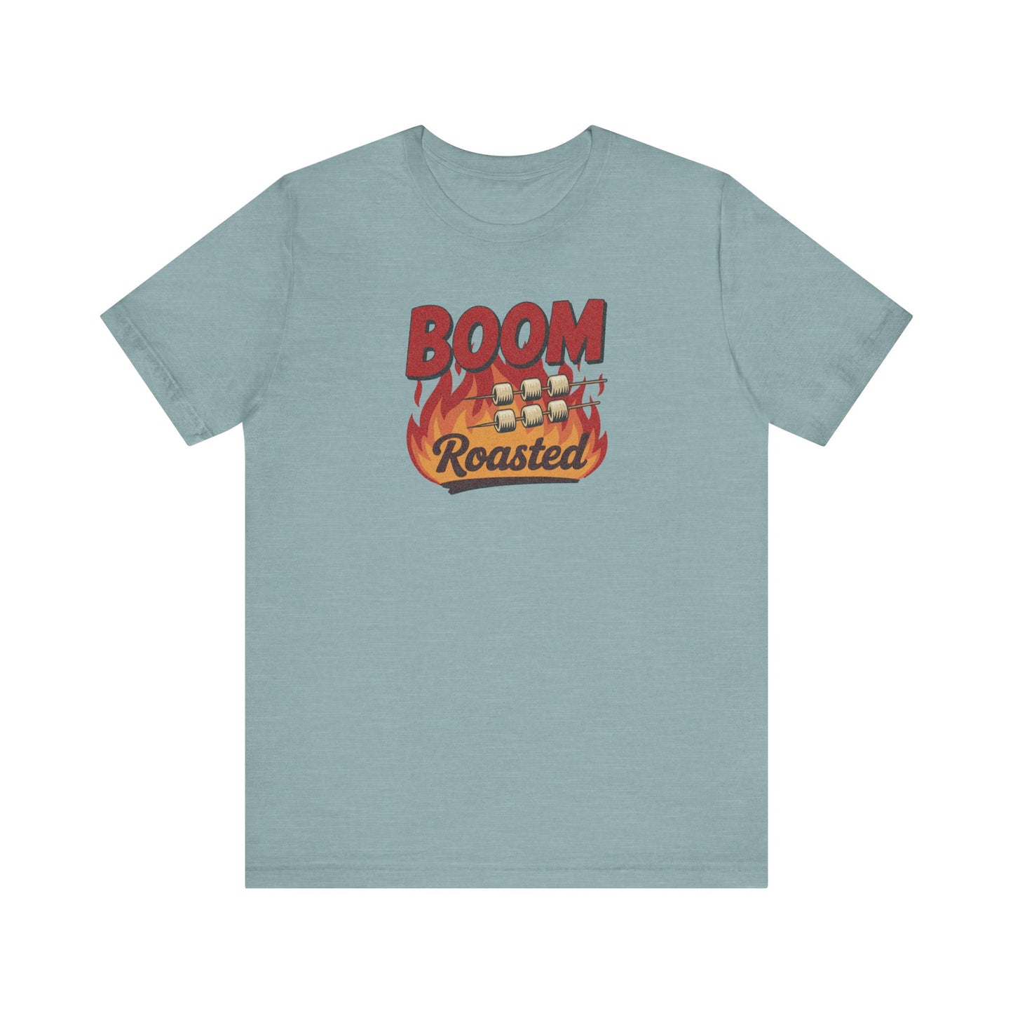 Boom, Roasted — Michael Scott Retro Tee (Light)