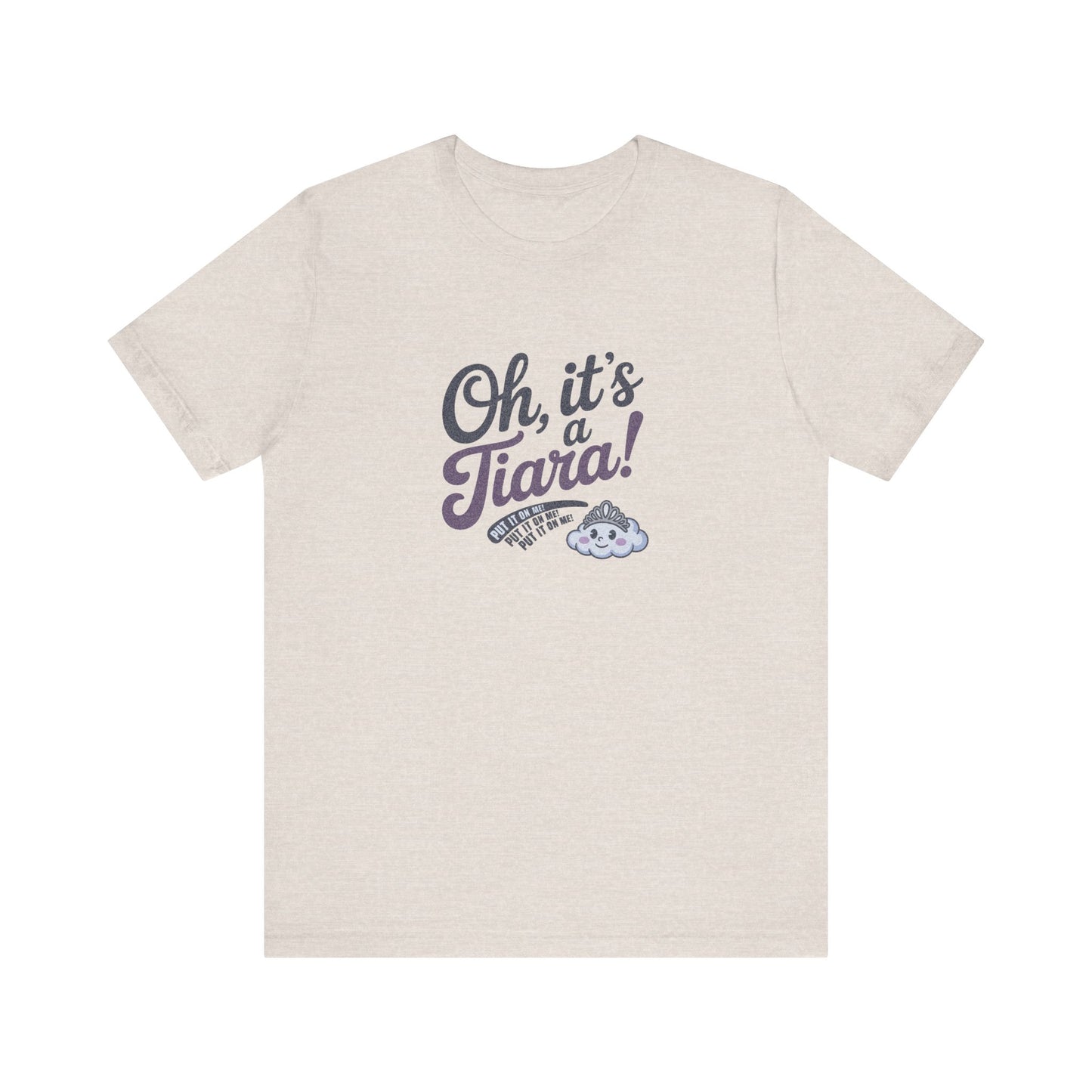 Oh, It’s a Tiara! (Put It On Me!) — Amy Farrah Fowler Retro Tee (Light)