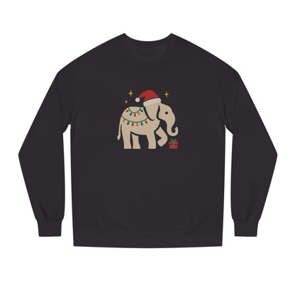 White Elephant Season — Retro Christmas Sweatshirt (Dark)