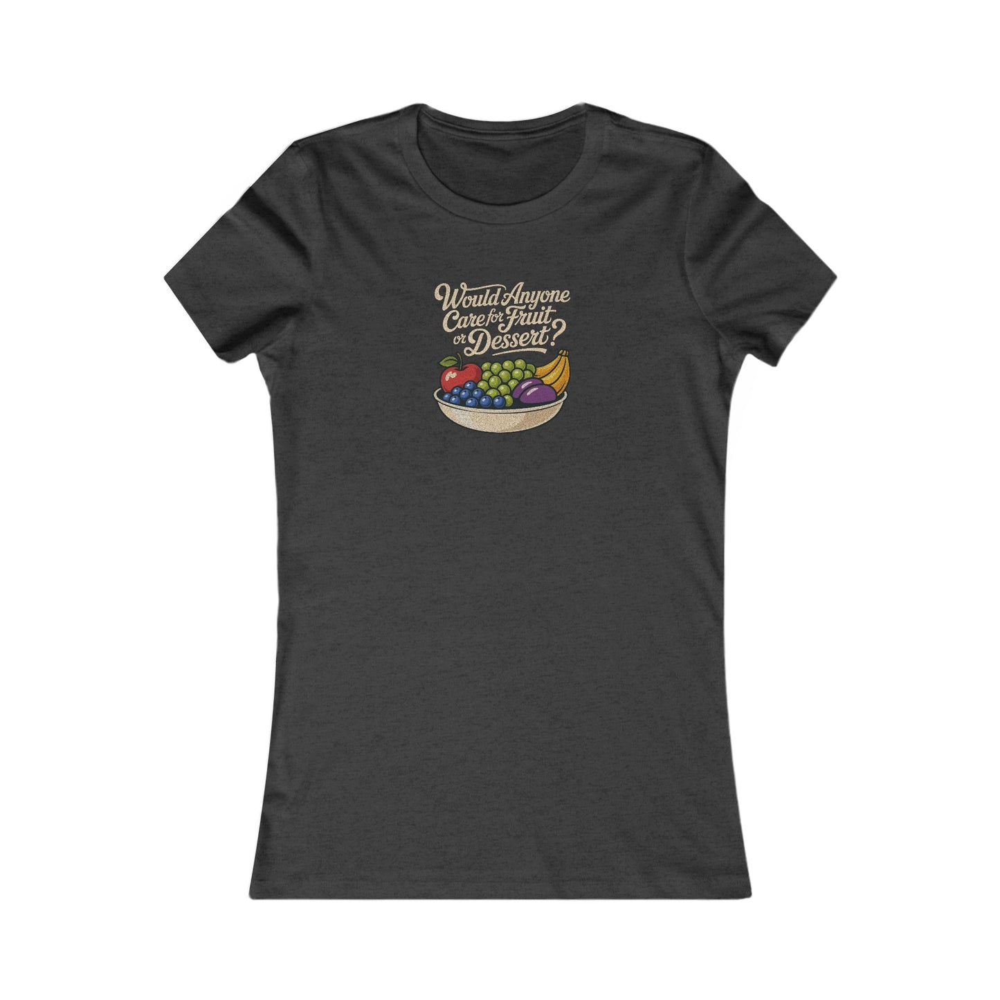 Would Anyone Care for Fruit or Dessert? — Clue Retro Women's Tee (Dark)