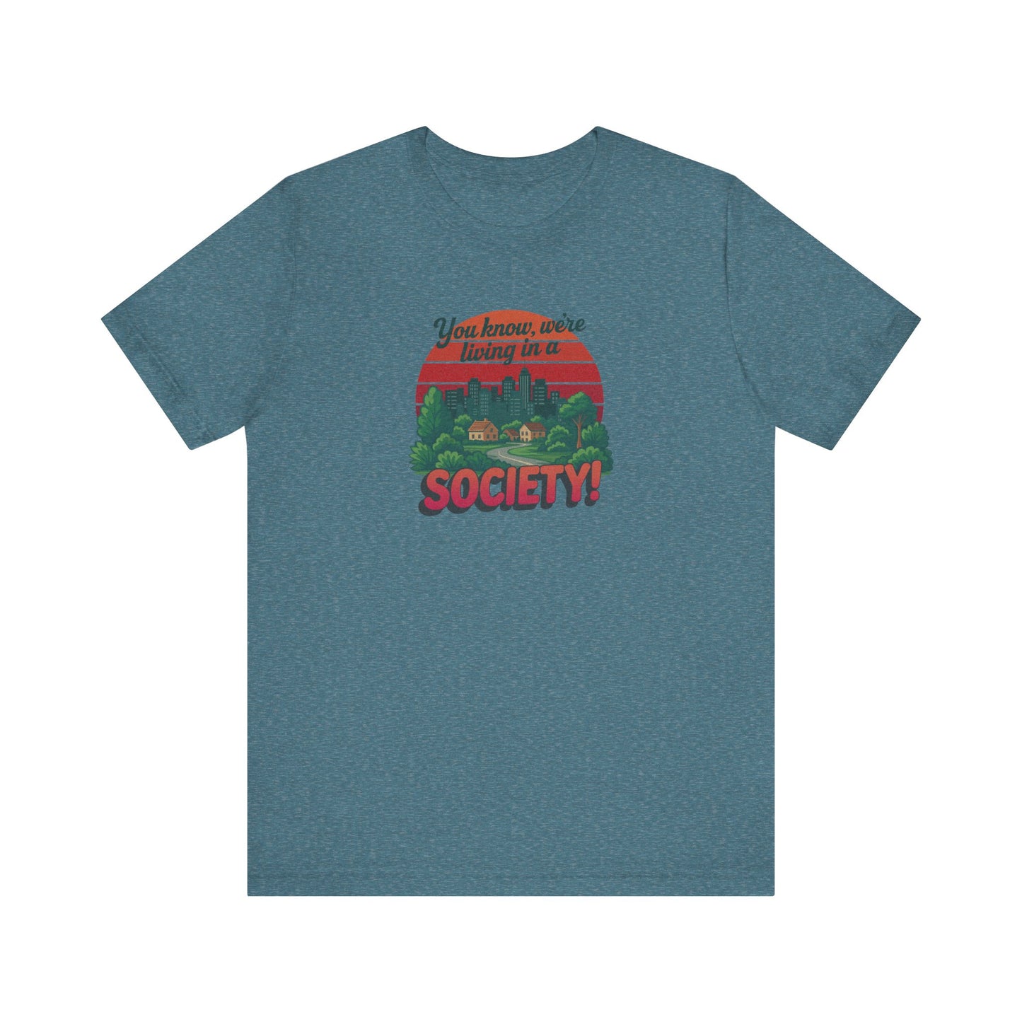 We’re Living in a Society! — Seinfeld Retro Tee (Light)
