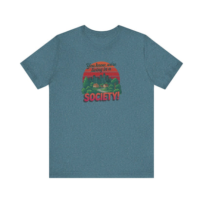 We’re Living in a Society! — Seinfeld Retro Tee (Light)