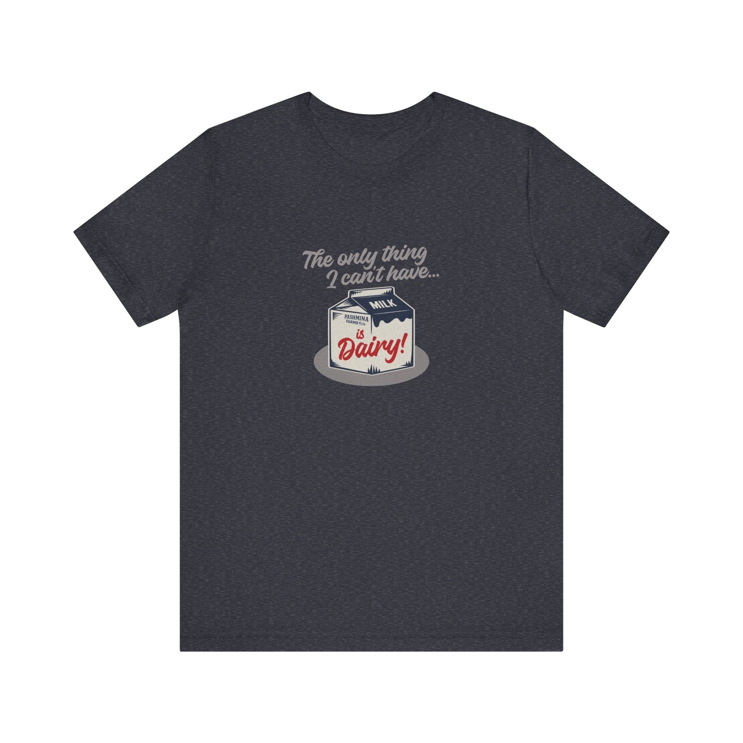 Can’t Have Dairy — Friends Jill Green Retro Tee (Dark)