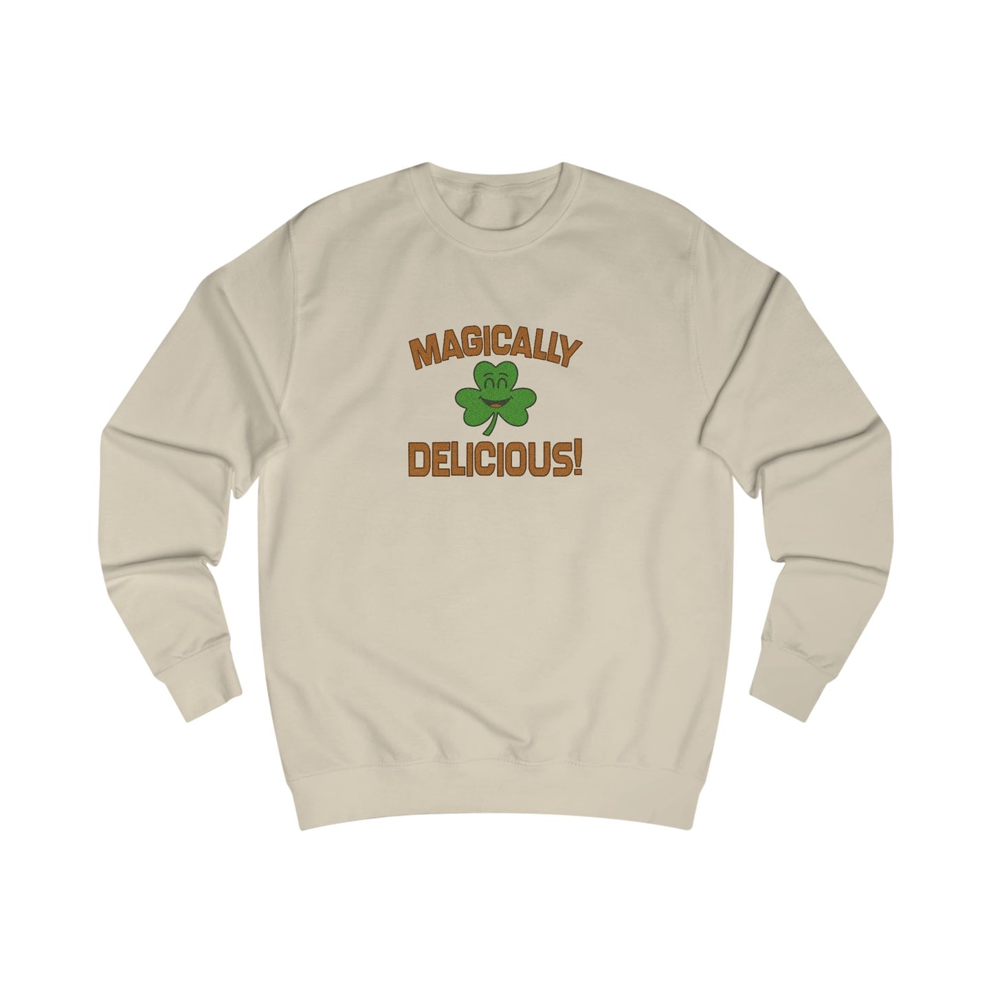 Magically Delicious — St. Patrick’s Retro Sweatshirt (Light)