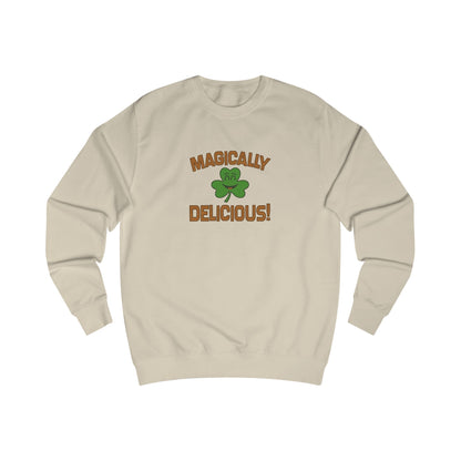 Magically Delicious — St. Patrick’s Retro Sweatshirt (Light)