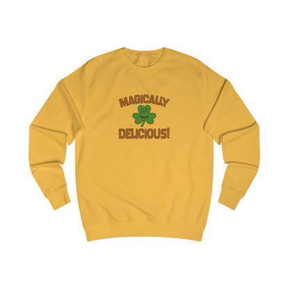 Magically Delicious — St. Patrick’s Retro Sweatshirt (Light)