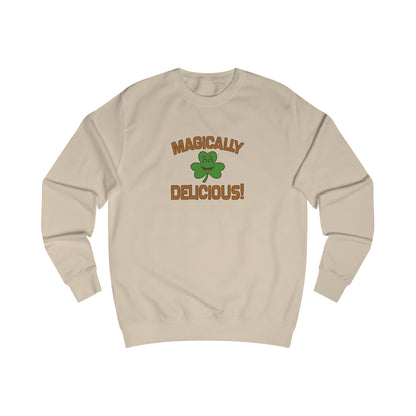 Magically Delicious — St. Patrick’s Retro Sweatshirt (Light)