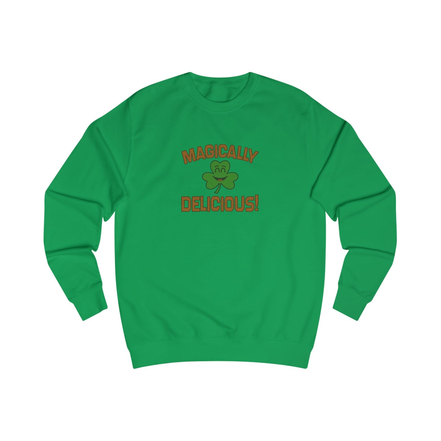 Magically Delicious — St. Patrick’s Retro Sweatshirt (Light)