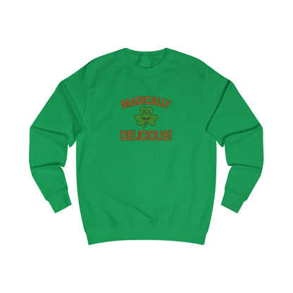 Magically Delicious — St. Patrick’s Retro Sweatshirt (Light)