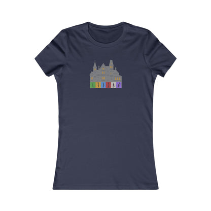 Welcome to Hill House (Off Route 41) — Clue Retro Women's Tee (Dark)