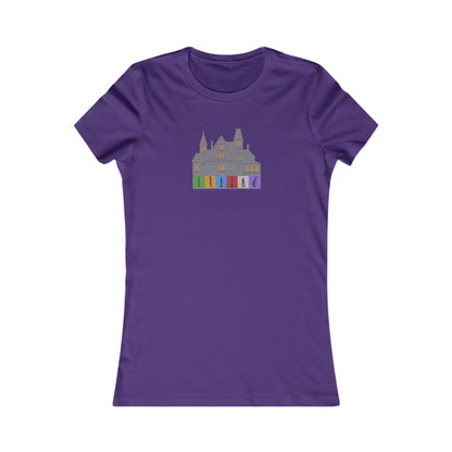 Welcome to Hill House (Off Route 41) — Clue Retro Women's Tee (Dark)