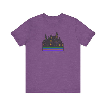 Welcome to Hill House (Off Route 41) — Clue Retro Tee (Light)