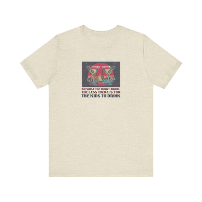 Open Bar (for the Kids) — Friends Retro Tee (Light)