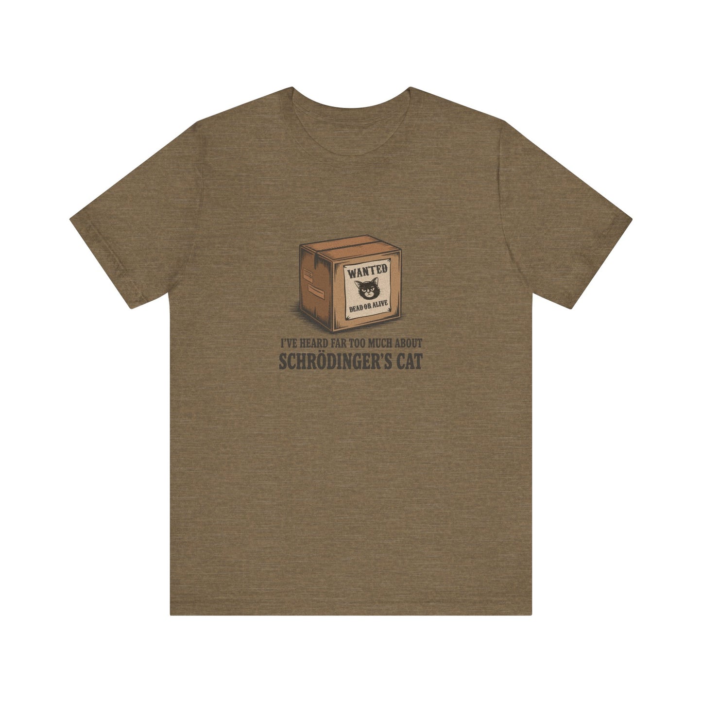 Schrödinger’s Cat — Big Bang Theory Retro Tee (Light)