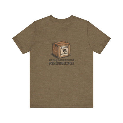 Schrödinger’s Cat — Big Bang Theory Retro Tee (Light)