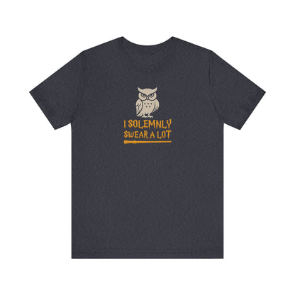 I Solemnly Swear a Lot — Harry Potter Retro Tee (Dark)