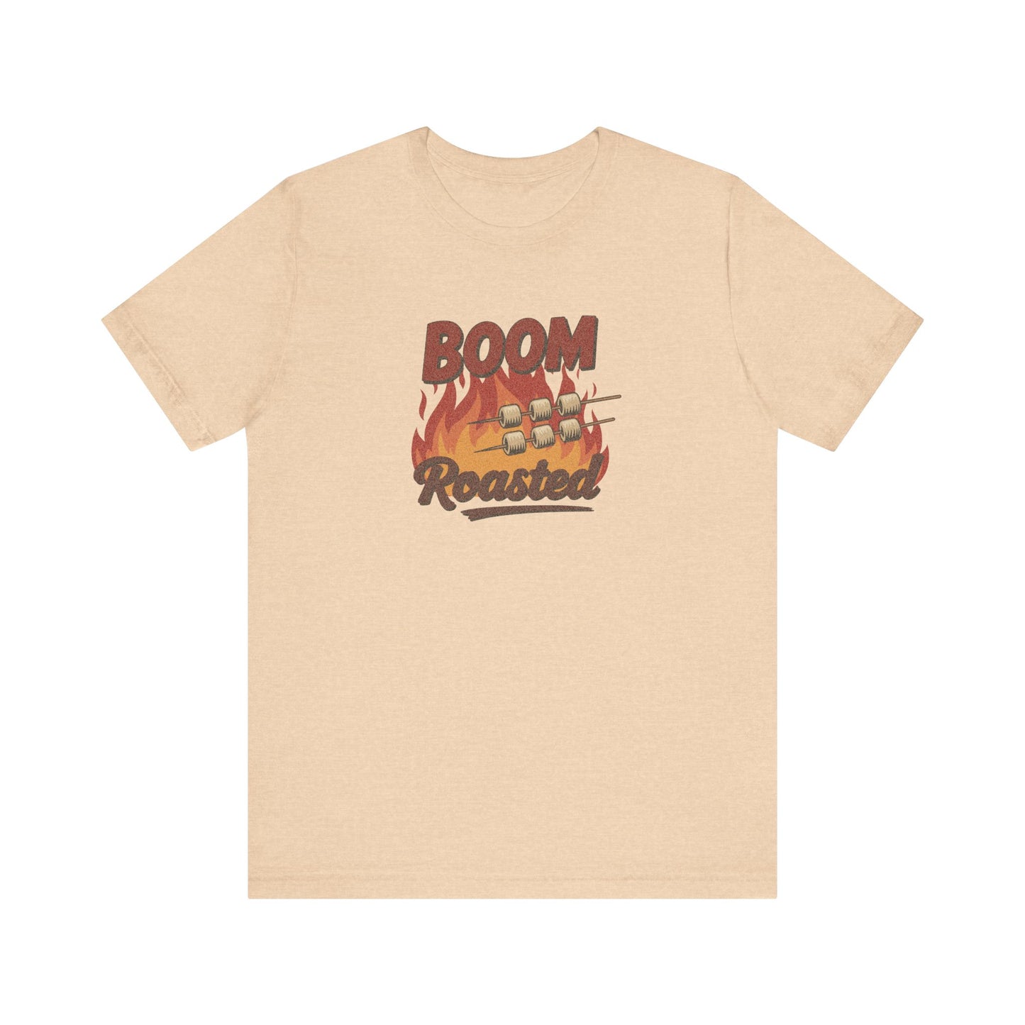 Boom, Roasted — Michael Scott Retro Tee (Light)