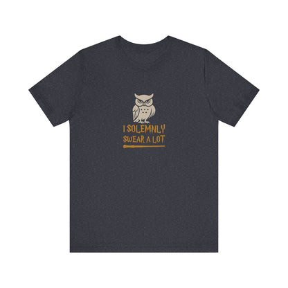 I Solemnly Swear a Lot — Harry Potter Retro Tee (Dark)