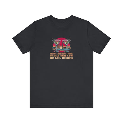 Open Bar (for the Kids) — Friends Retro Tee (Dark)