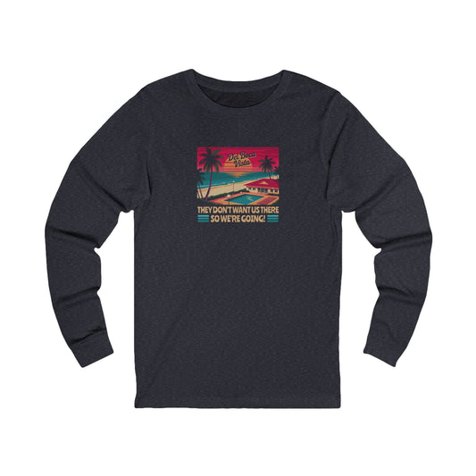 Del Boca Vista (We’re Going!) — Seinfeld Retro Long Sleeve (Dark)
