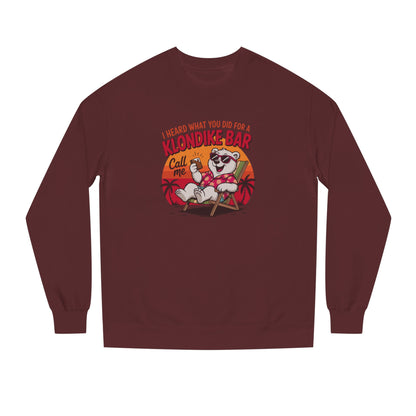 What You Did for a Klondike Bar — Retro Graphic Sweatshirt (Dark)