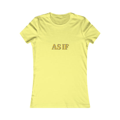 As If — Clueless Cher Horowitz Retro Women's Tee (Light)