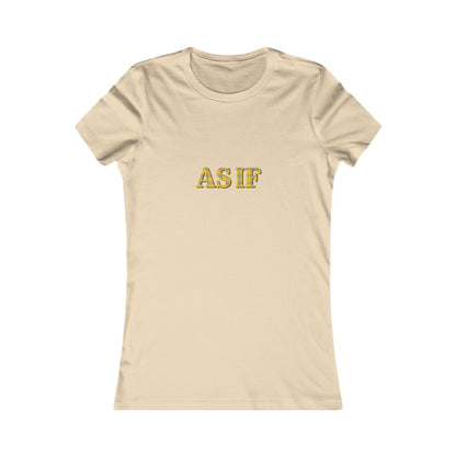 As If — Clueless Cher Horowitz Retro Women's Tee (Light)