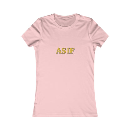 As If — Clueless Cher Horowitz Retro Women's Tee (Light)