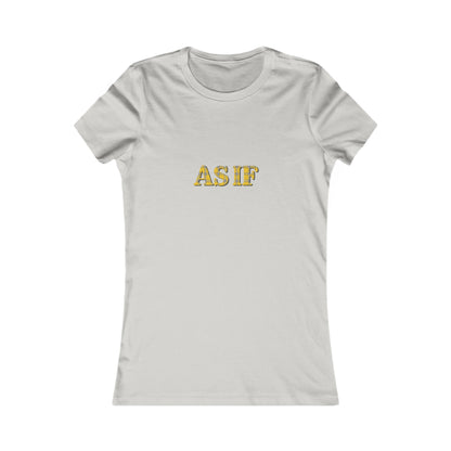 As If — Clueless Cher Horowitz Retro Women's Tee (Light)