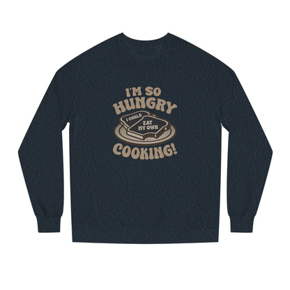 I'm So Hungry, I Could Eat My Own Cooking — Retro Sweatshirt (Dark)