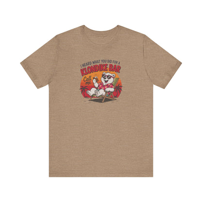 What You Did for a Klondike Bar — Retro Graphic Tee (Light)