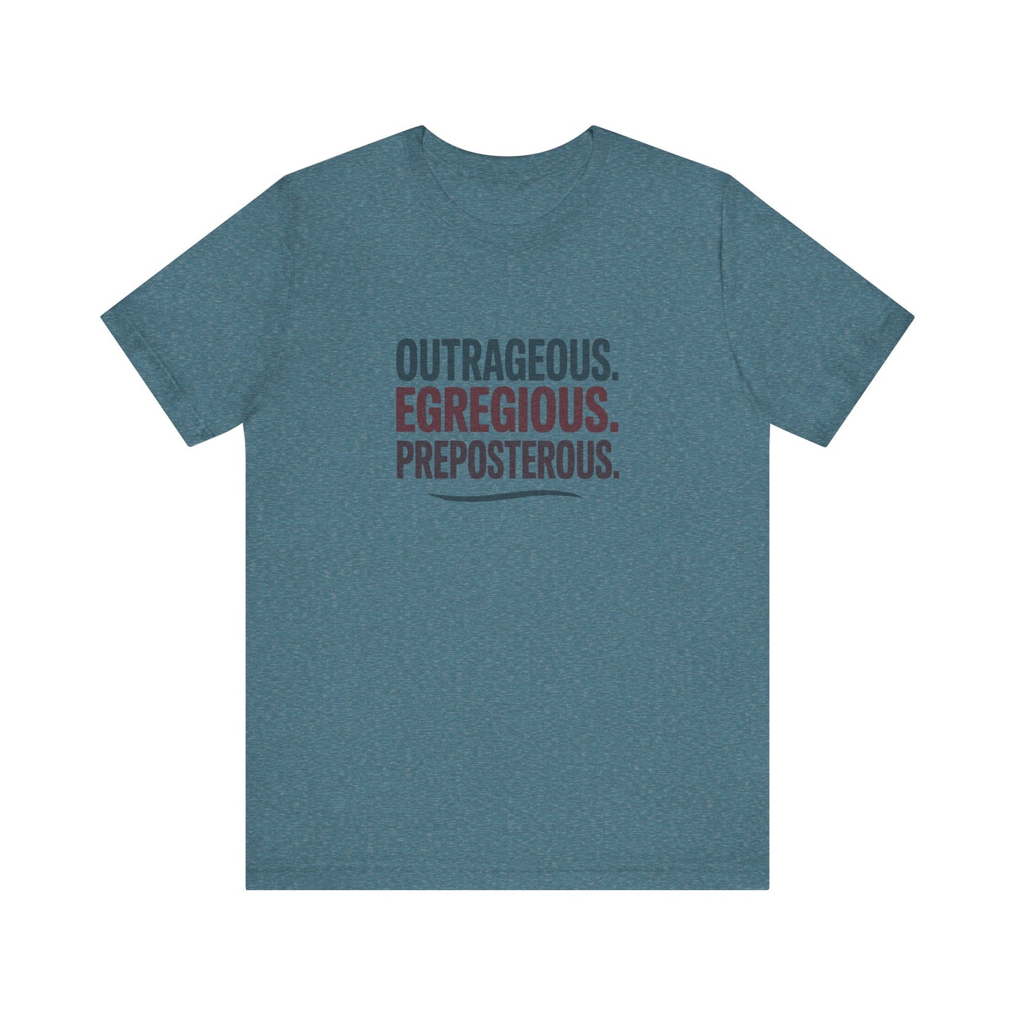 Outrageous Egregious Preposterous — Seinfeld Retro Tee (Light)