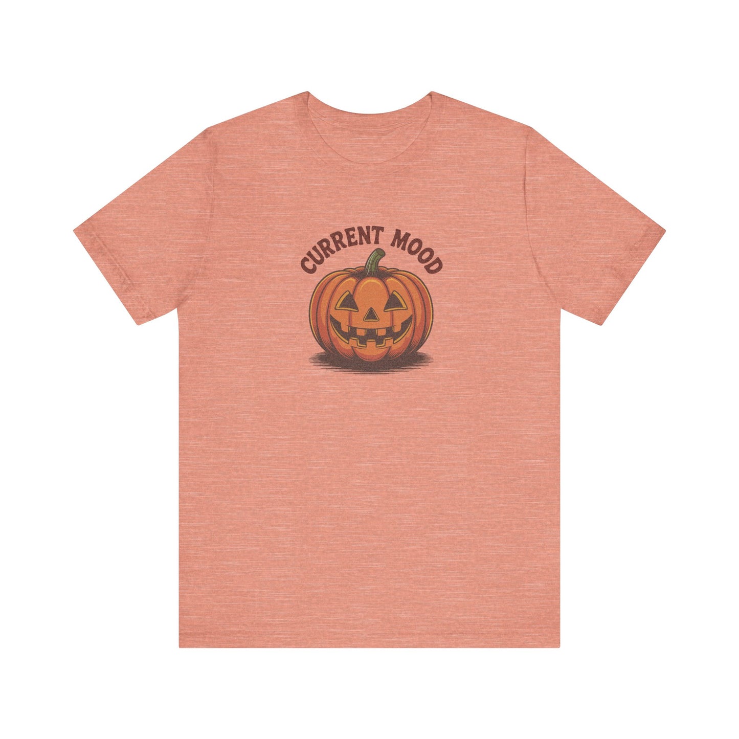 Current Mood (Vintage Jack) — Retro Halloween Tee (Light)