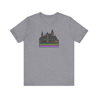 Welcome to Hill House (Off Route 41) — Clue Retro Tee (Light)