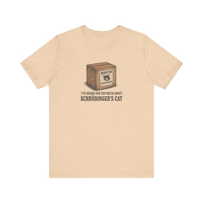 Schrödinger’s Cat — Big Bang Theory Retro Tee (Light)